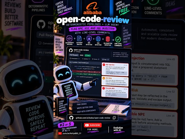 open-code-review — Alibaba-scale auto PR review, free