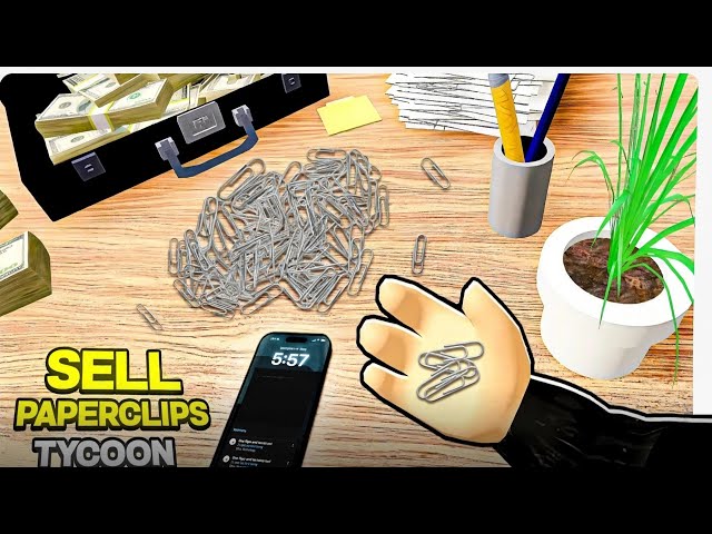 VENDA DE CLIPS DE PAPEL PARA GOVERNAR O MUNDO!📎 (ROBLOX) pt .01