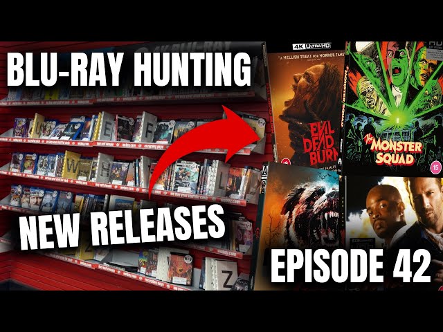 BLU-RAY HUNTING EPISODE 42 | NEW RELEASES IN HMV | NEW ADDITIONS IN THE 3 FOR £50 | LONDON VLOG 