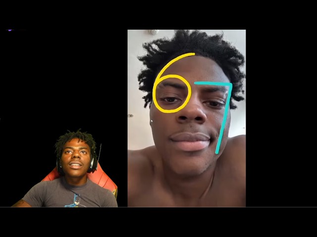 iShowSpeed Reacts To His Face Being Drawn With “67” 😭