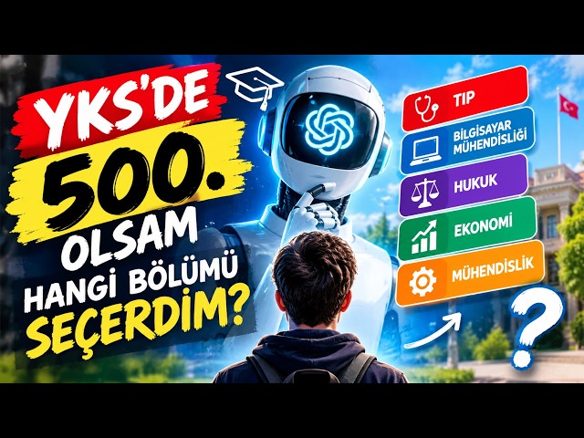 AI HAS DECIDED! IF I RANKED 500TH IN THE UNIVERSITY ENTRANCE EXAM, WHICH MAJOR WOULD I CHOOSE?