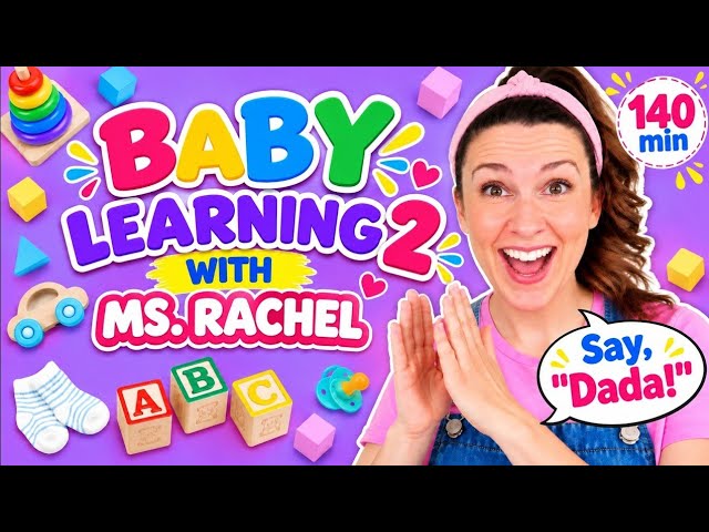 Baby Learning with Ms Rachel - Baby Songs, Speech, Sign Language for Babies - Baby Videos