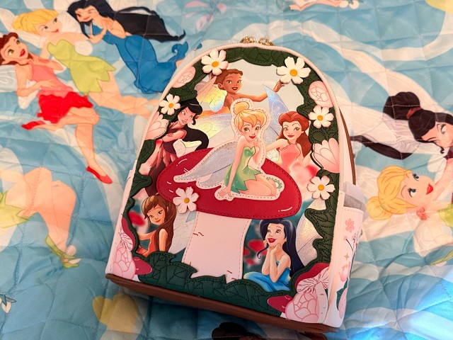Disney Fairies Loungefly Bag and Quilt