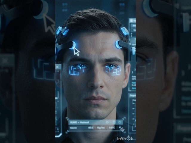 🤯 Can You Control a Computer With Your Mind? 🧠 | Future Technology #Shorts #usa #uk #canada #india