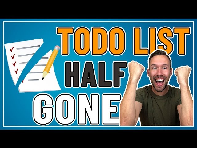 HOW TO CUT DOWN YOUR TO DO LIST BY HALF - EPISODE 016