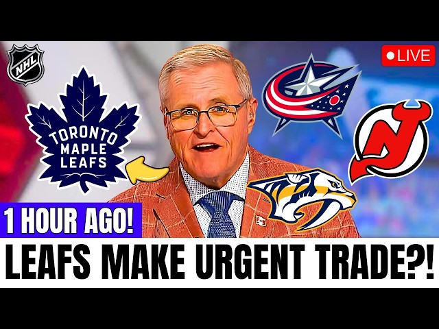 MASSIVE LEAFS TRADE SENDS THREE STAR PLAYERS TO TORONTO?! LEAFS NEWS