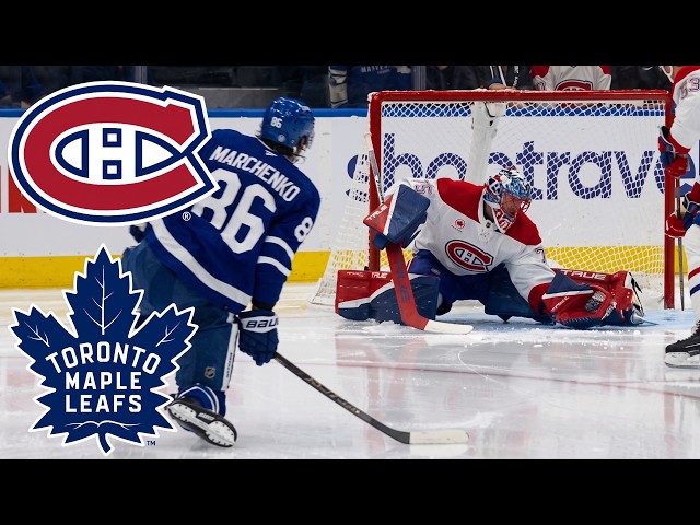 Toronto Maple Leafs vs Montreal Canadiens September 29 26 w/Superbman