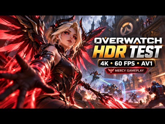 Overwatch – 4K 60 FPS HDR | AV1 Render Test