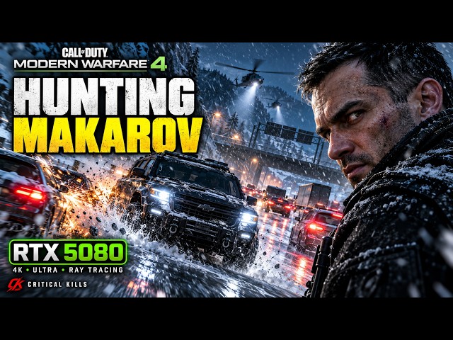 Can We Catch Makarov? | Modern Warfare 4 Action Sequence