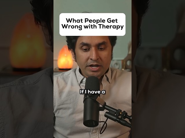 What People Get Wrong with Therapy