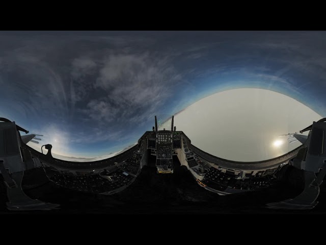 DCS World F-16 360 video test