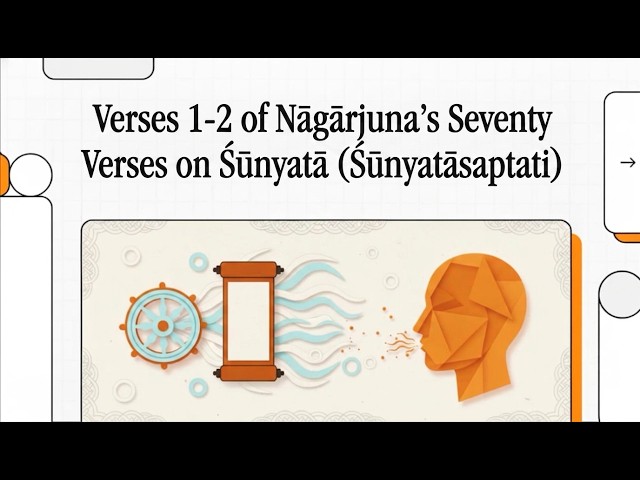 S2 Verses 1-2 of Nāgārjuna’s Seventy Verses on Śūnyatā (Śūnyatāsaptati): Teaching without teaching