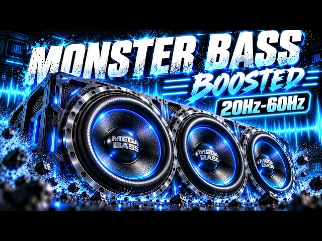 MONSTER BASS BOOSTED: Ultimate 20Hz-60Hz Subwoofer Deep House Bass Test & Hard House Audio Check 🔥