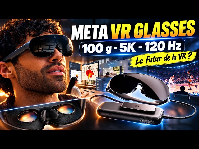 Meta VR Glasses: 100g, 5K, 120Hz... The future of VR? [OFFICIAL TRAILER]