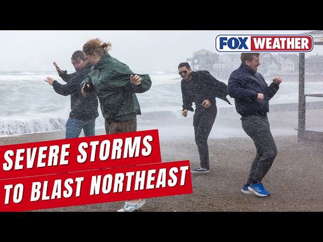 Fall Storm To Blast Northeast With Severe Weather, Rain Ahead Of Season's Coldest Temperatures