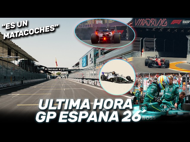 ¡¡ULTIMA HORA GP de ESPAÑA!! LOCO ESTRENO del MADRING, ASTON MARTIN VUELVE, CHECO y la NUEVA UP...