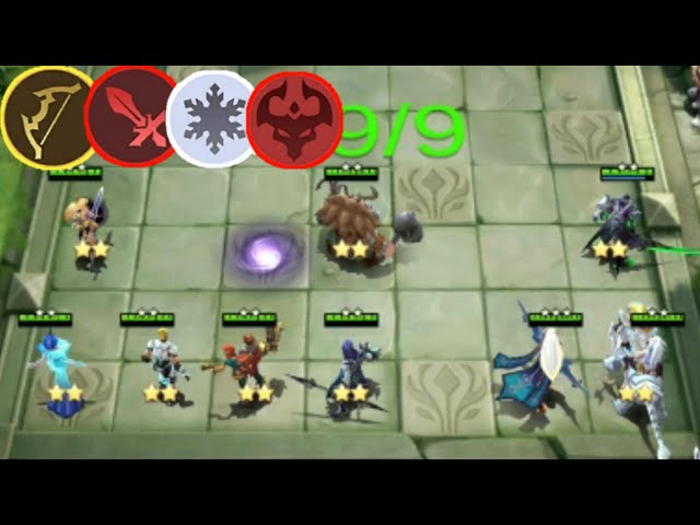 STRATEGY COMBO 6 MARSKMAN + 3 FIGHTER + 3 NORTHEM VALE + 2 ABYSS | MAGIC CHESS