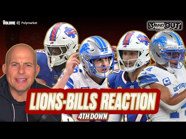 INSTANT REACTION: Josh Allen & Bills DOMINATE Jared Goff & Lions on TNF in NFL Week 2 | 3 & Out