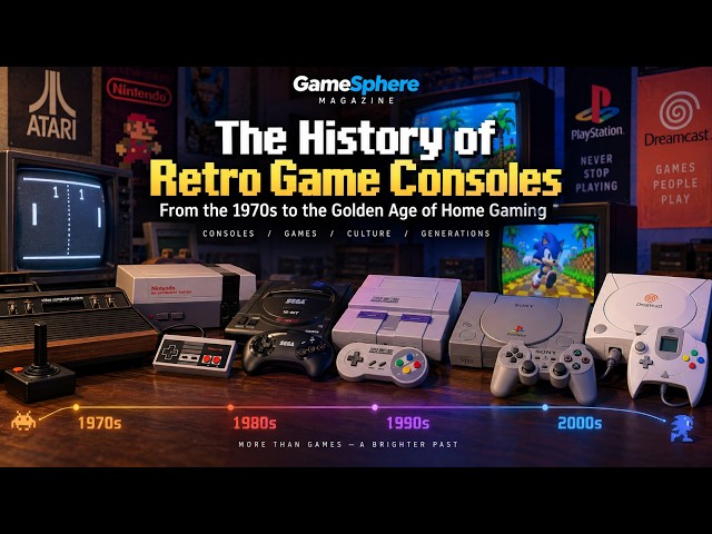 🎮 The History of Retro Game Consoles