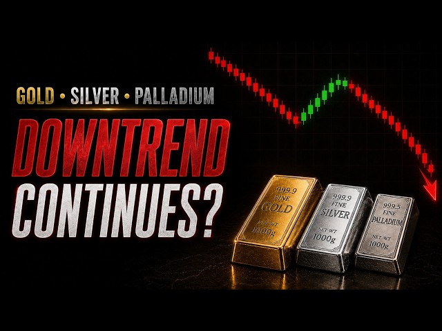 GOLD, SILVER & PALLADIUM | Daily Analysis: Sell-Off Ahead for a Deeper Correction?