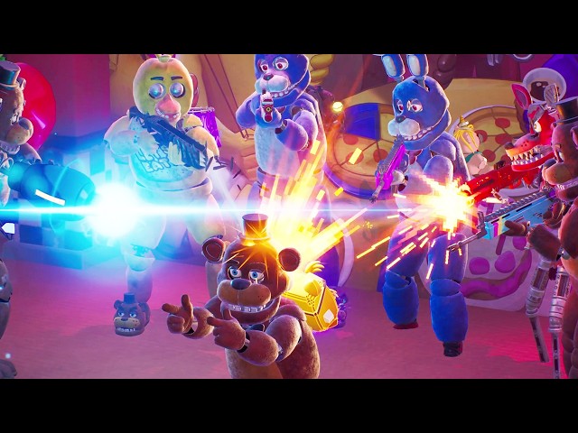 MY BEST FNAF x FORTNITE MATCH during the POWER HOUR