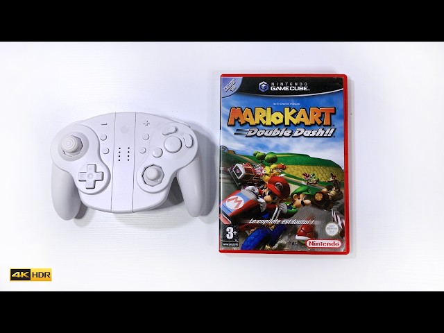 Mario Kart: Double Dash!! (GameCube) + NYXI Wizard 2 TMR Wireless Controller