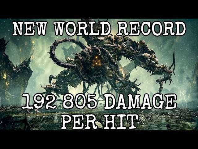 192K Damage - Scadutree Avatar True One Shot | Elden Ring (World Record)