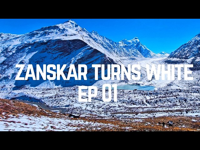 Zanskar, after season's 1st snowfall || Ladakh's Hidden Winter Wonderland || Ep 01
