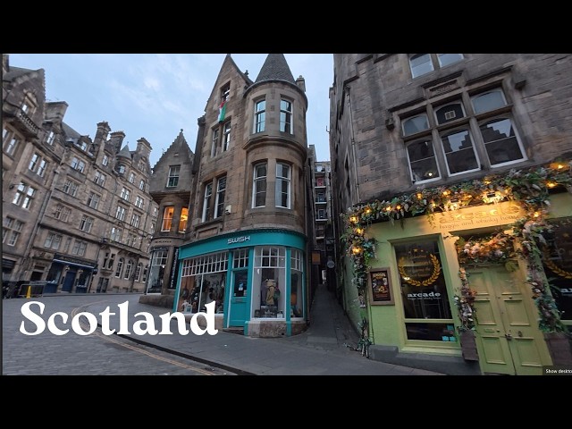 Scotland | Edinburgh at 4AM – The City Never Sleeps | Cinematic 4K”