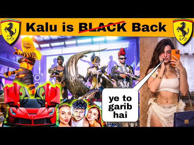 Kalu noob prank is back 😮 3 Random pro players call me noob | shocking reaction on my gameplay🤩