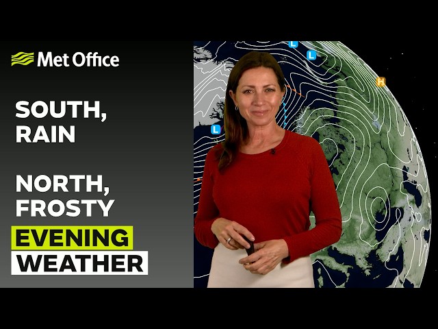18/10/2026 - Thundery showers in the West - Evening Weather Forecast UK - Met Office Weather