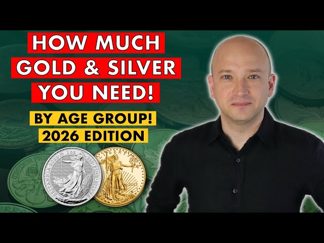 Hit These Gold & Silver Ownership Targets Now To Be Safe! (By Age Group)