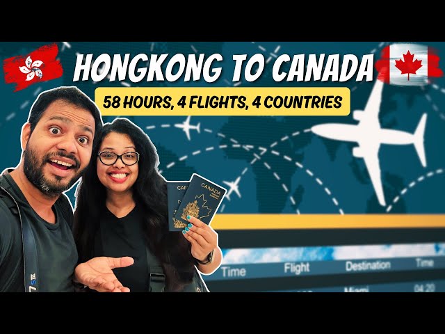 58 Hours From Hong Kong to Canada ✈️ | Cheapest Way to Cross the Pacific | STARLUX Airlines