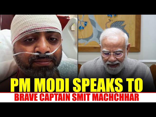 BREAKING! PM Modi Holds Telephonic Conversation With Brave Captain Smit Machchhar