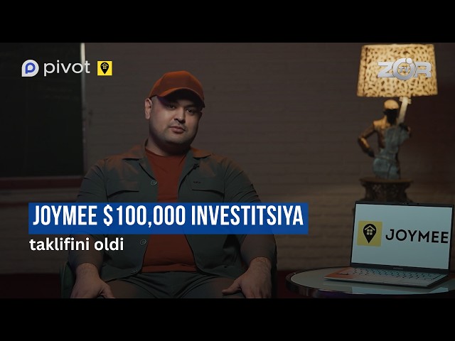 Startup Garage rezidenti Joymee $100,000 investitsiya taklifini oldi