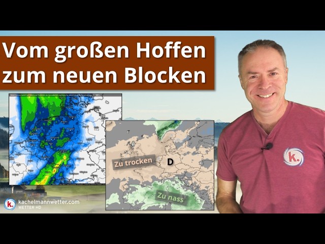 The cold front as a "rain hope" - Then more highs and little rain again