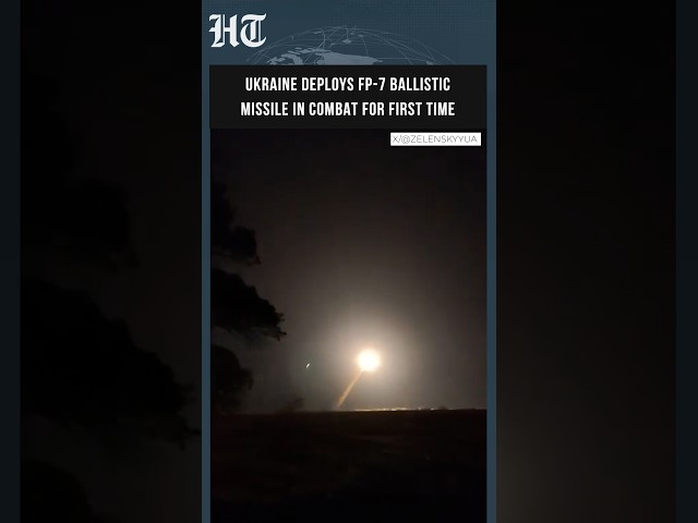 Ukraine Deploys FP-7 Ballistic Missile In Combat For First Time Amid Russia War | #shorts