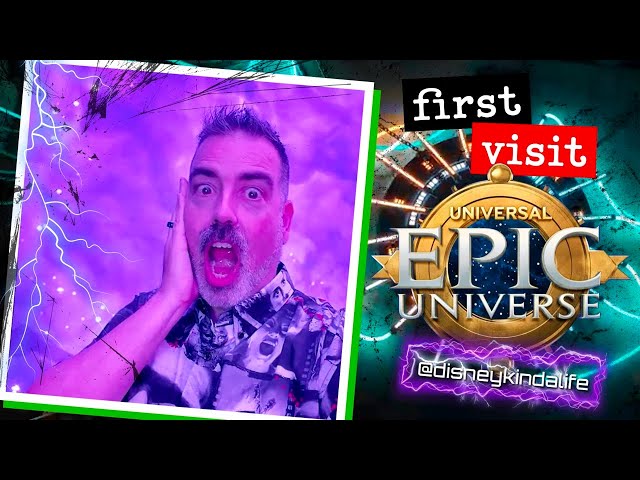 First Visit to Epic Universe | Universal Studios Orlando | Dark Universe | Darkmoor is my new home!
