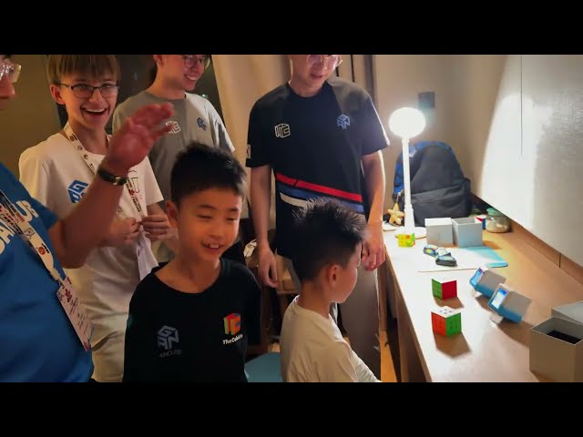 GAN Cubing Pod Tournament with Timofei Tarasenko, Xuanyi Geng, Yize Dong , and Seung Hyuk Nahm