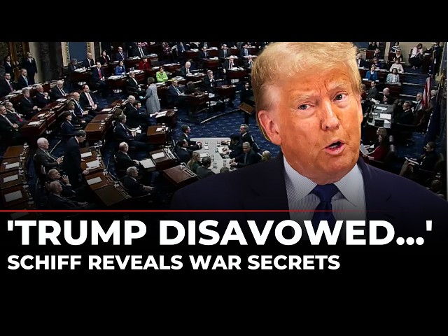 US Senate LIVE: Adam Schiff Reveals Shocking Details on Trump's War Deal With Iran | US News | Dems