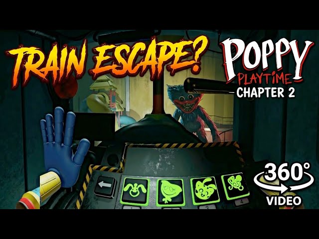 The Train Ride (360° Video, VR) | Poppy Playtime - Chapter 2 | Walkthrough, Gameplay, No Commentary