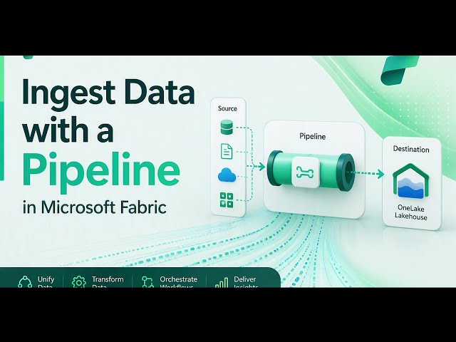 Ingest Data with a Pipeline in Microsoft Fabric
