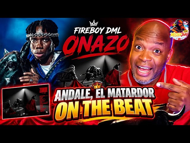 Fireboy DML – ONAZO! 🔥 ANDALE, EL MATADOR ON THE BEAT! 🇳🇬 | Music Reaction