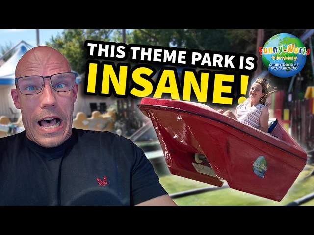 Our FIRST EVER Visit to FUNNY WORLD GERMANY! 🇩🇪 | This Theme Park is CRAZY!