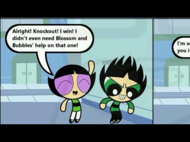 Powerpuff girls comic dub ppg x rrb rrb x ppg Buttercup x Butch