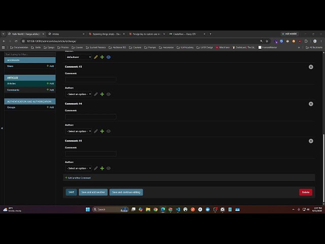 Day12 - Django for Beginners: Chapter 13