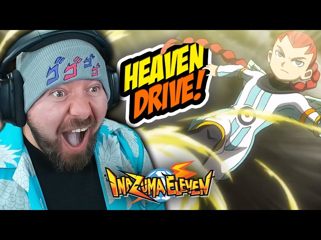 SAIN IS NO APHRODI, BUT HEAVEN DRIVE IS SICK! | Inazuma Eleven Reaction