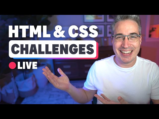 Taking on HTML & CSS challenges