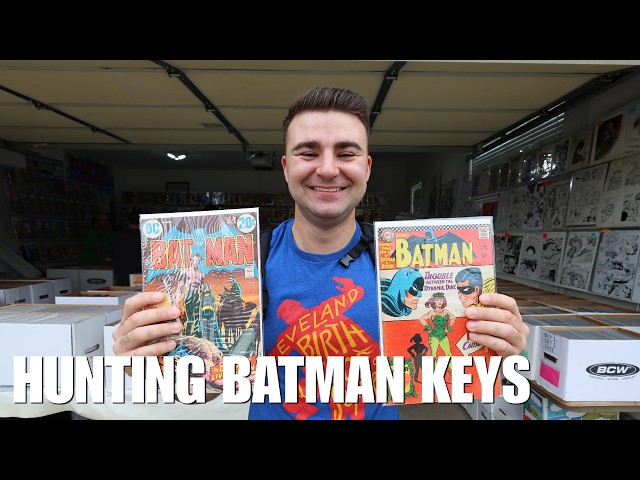 Key Comic Hunting at Comicpalooza | Batman, Spider-Man, & More
