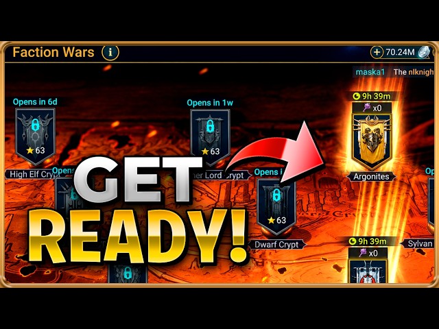RAID NEWS! Plarium Announced Their Plans For The Final Faction Crypt... We Are Safe!